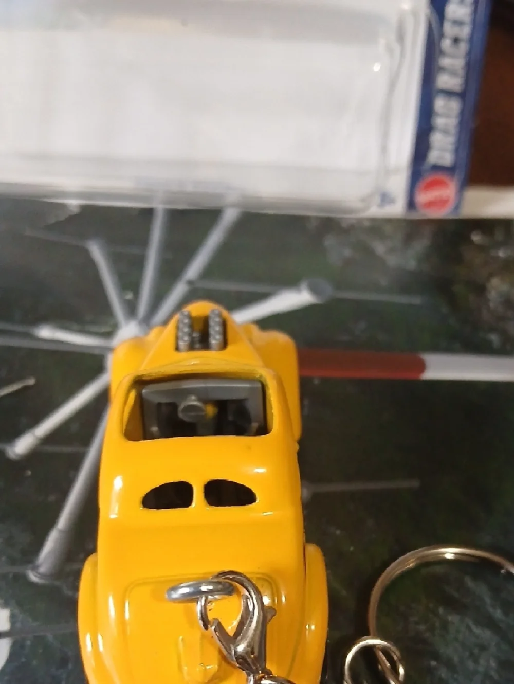 Hot Wheels collectible keychain
